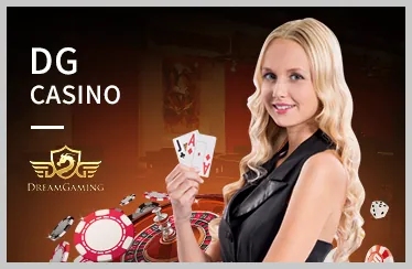Hình ảnh người chia bài trực tiếp tại sòng bạc daga68, với bàn Baccarat và Roulette